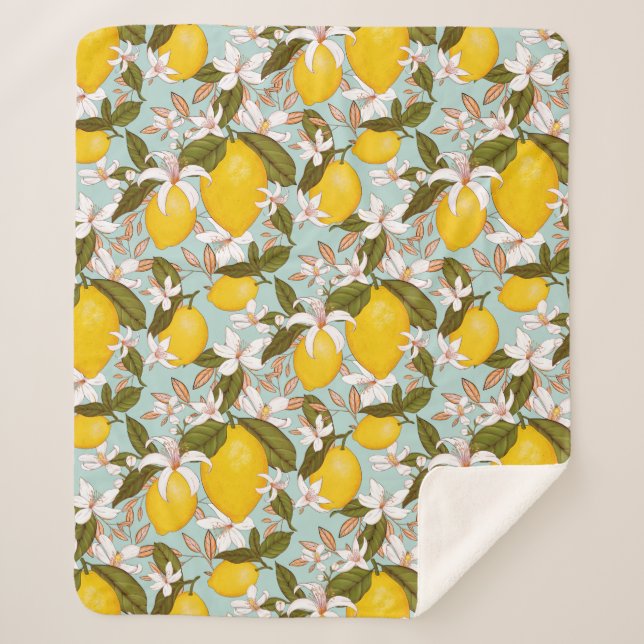Couverture Sherpa Lemons Sherpa Blanket (Devant)