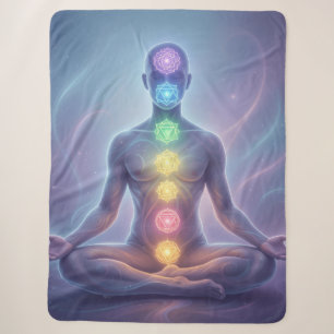 Couverture Sherpa Les 7 Chakras