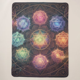 Couverture Sherpa Les 8 de 7 Chakras