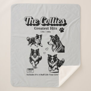 Couverture Sherpa Les Collies aiment les chiens collies album Sherpa