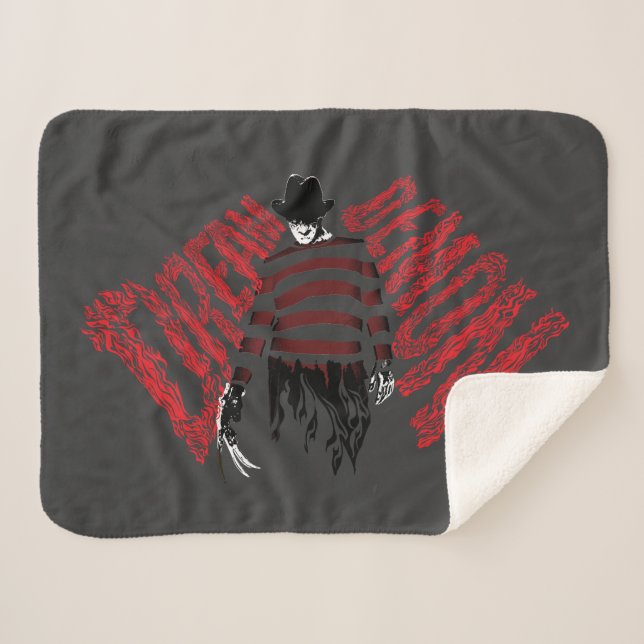 Couverture Sherpa Les Griffes de la nuit | Dream Demon Freddy (Devant (Horizontal))