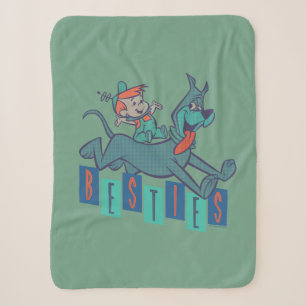 Couverture Sherpa Les Jetsons   Elroy & Astro Besties