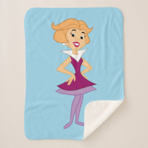 Couverture Sherpa Les Jetsons   Jane Sa Femme