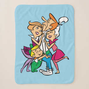 Couverture Sherpa Les Jetsons   La famille