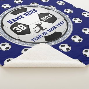 Couverture Sherpa Les meilleurs cadeaux du football pour la