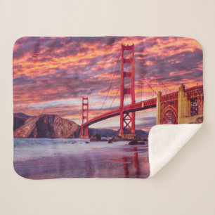 Couverture Sherpa Les monuments The Golden Gate San Francisco, CA