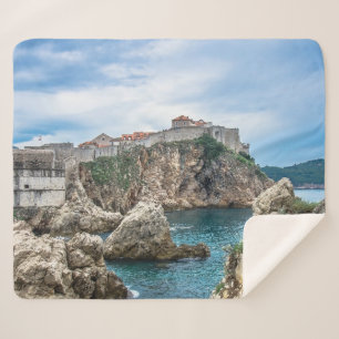 Couverture Sherpa Les murs de Dubrovnik vue mer