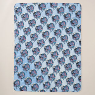 Couverture Sherpa Licorne