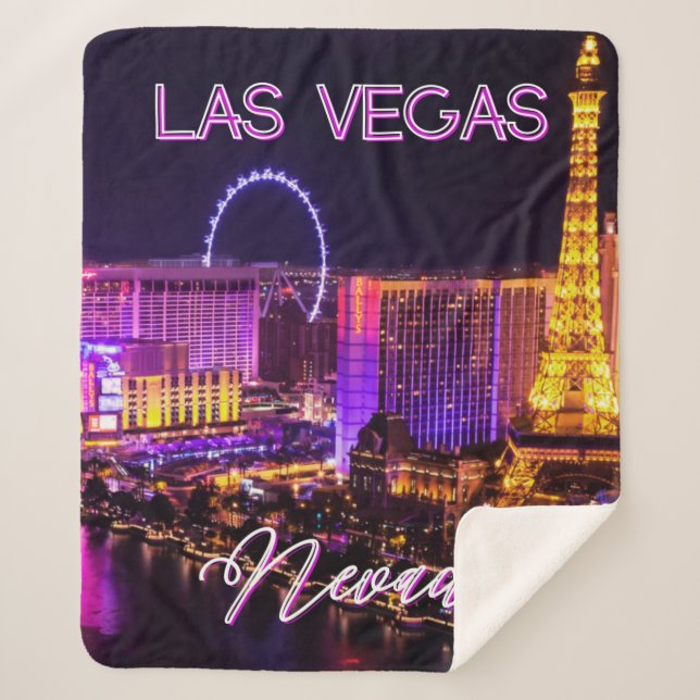 Couverture Sherpa Ligne d'atterrissage de Las Vegas (Devant)