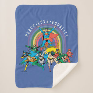 Couverture Sherpa Ligue de la Justice - Paix, Amour, Égalité