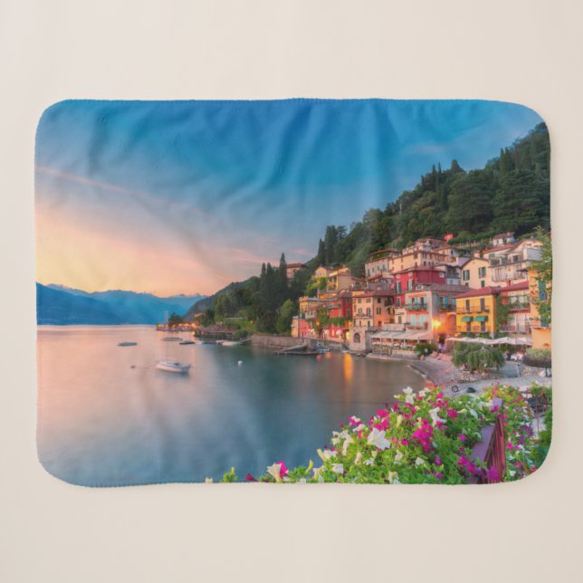 Couverture Sherpa Littoral | Varenna, Lombardie, Italie (Devant (Horizontal))
