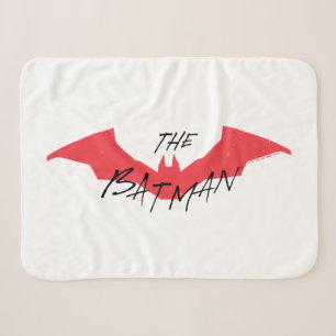 Couverture Sherpa Logo Batman manuscrit de chaume