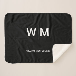 Couverture Sherpa Logo de marque noire Entreprise
