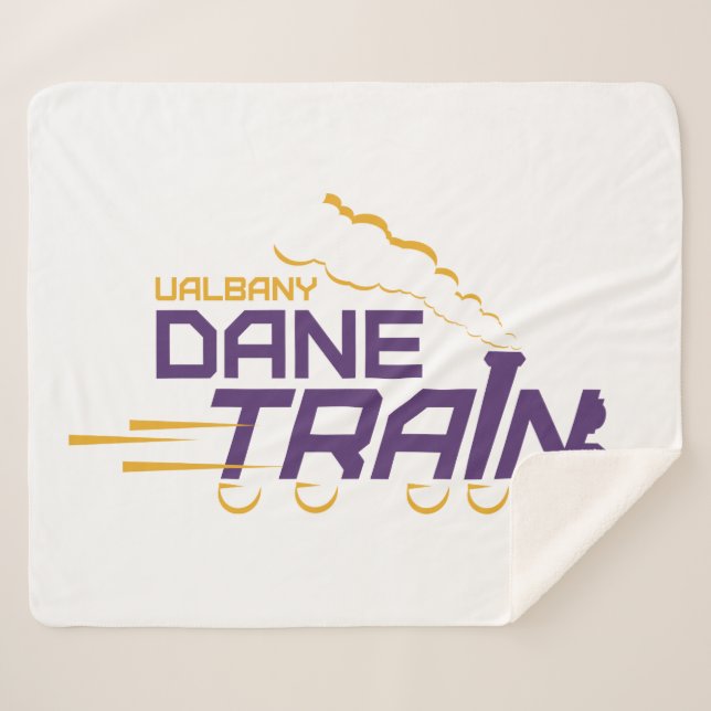 Couverture Sherpa Logo du train UAlbany Dane (Devant (Horizontal))