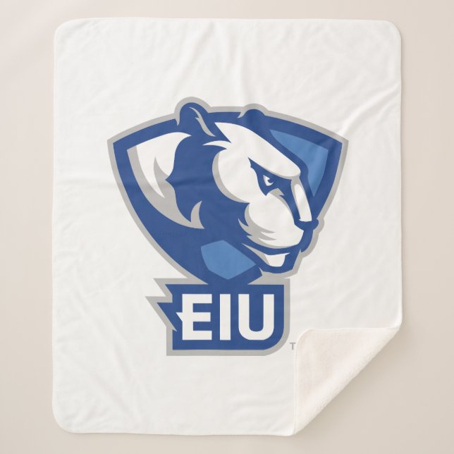 Couverture Sherpa Logo Eastern Illinois University Panthers (Devant)