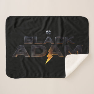 Couverture Sherpa Logo théâtral Black Adam