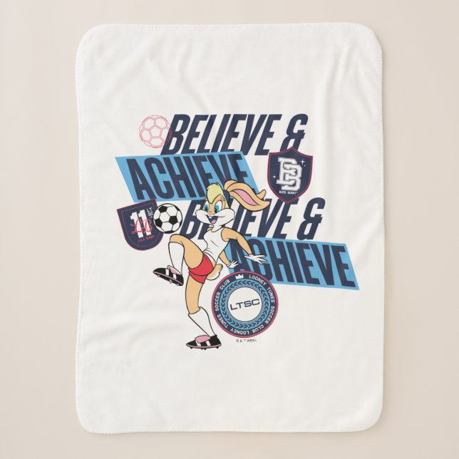Couverture Sherpa Lola Bunny LOONEY TUNES™ Soccer Club Graphic (Devant)