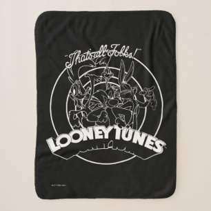 COUVERTURE SHERPA LOONEY TUNES™ C'EST TOUS LES FOLKS !™