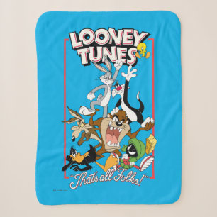 Couverture Sherpa LOONEY TUNES™ "C'EST TOUS LES FOLKS!™" Pile de