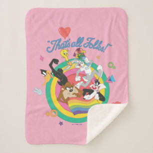 Couverture Sherpa LOONEY TUNES™ - C'est tout le monde ! Pride Bullse