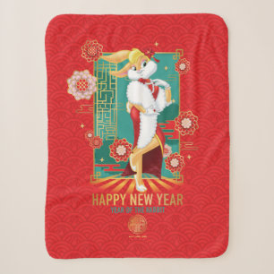 Couverture Sherpa LOONEY TUNES™ Lola Year of Rabbit