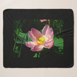 Couverture Sherpa Lotus Blossom