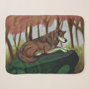 Couverture Sherpa Loup européen
