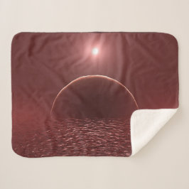 Couverture Sherpa Lune océanique