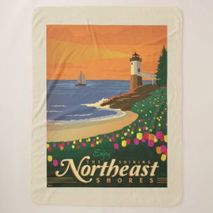 Couverture Sherpa Macy's Flower Show Nord-Est