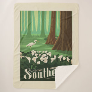 Couverture Sherpa Macy's Flower Show Sud-Est