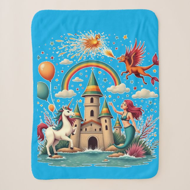 Couverture Sherpa Magical Creatures in Harmony (Devant)