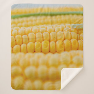 Couverture Sherpa Maïs de maïs sur les grains de maïs de porc