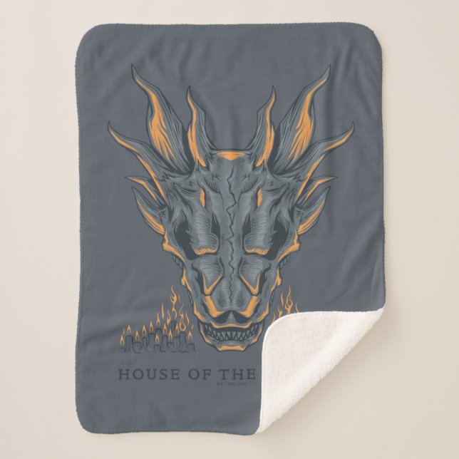 Couverture Sherpa MAISON DU DRAGON | Altar à bougie de Balerion (Devant)