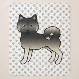 Couverture Sherpa Malamute d'Alaska Agouti Chien de Dessin Animé Mig