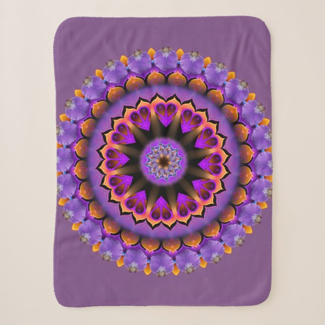 Couverture Sherpa Mandala quotidien d'amour du foyer 10.31.17 (Devant)