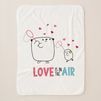 Couverture Sherpa Manta Mostropi│Love is in the air