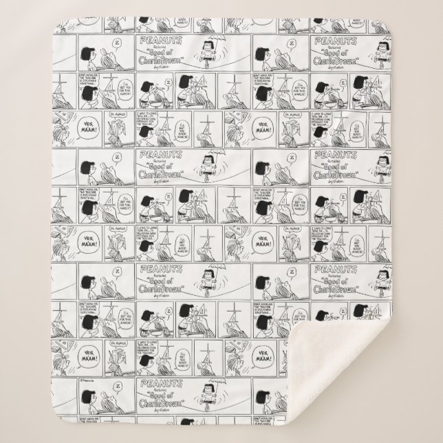 Couverture Sherpa Marcie & Pepperment Patty En Classe (Devant)