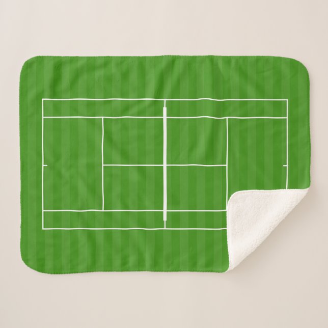 COUVERTURE SHERPA MARQUAGE DE LA LIGNE DE COUR DE TENNIS (Devant (Horizontal))