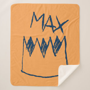 Couverture Sherpa Max & Crown Sketch