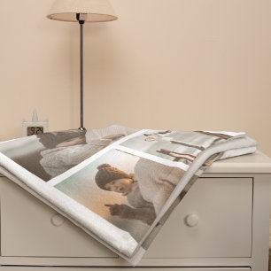 Couverture Sherpa Meilleure Maman Pour Toujours Moderne   Collage Ph