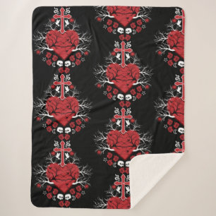 Couverture Sherpa Meilleurs accessoires gothiques
