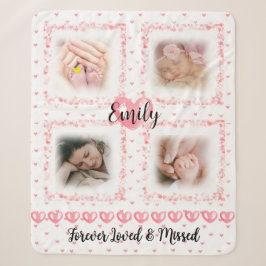Couverture Sherpa Memorial Baby Loss Photo Blanket Cadeau