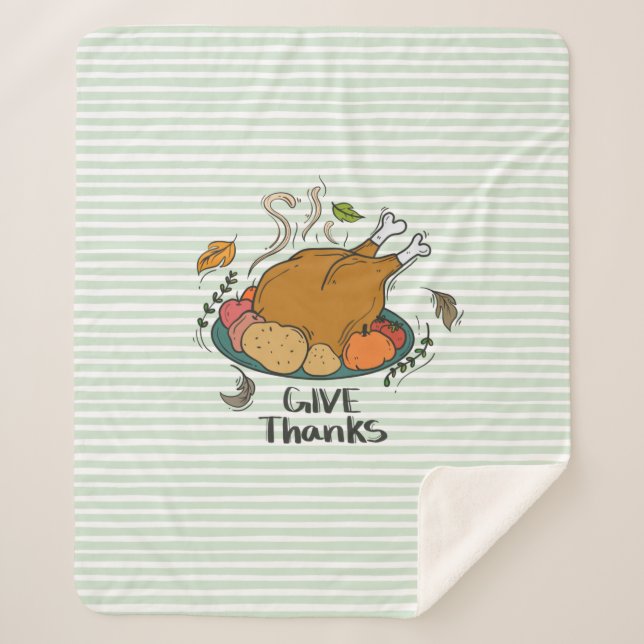 Couverture Sherpa Merci (Devant)