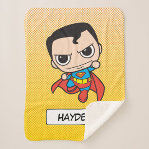 Couverture Sherpa Mini Superman volant