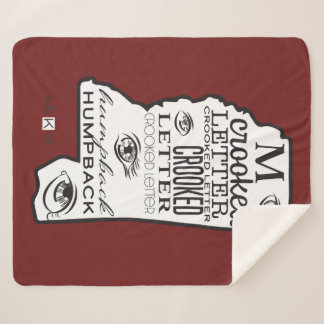 Couverture Sherpa Mississippi Rouge