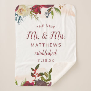 Couverture Sherpa Mistletoe Manor Le Nouveau M. & Mme Newlyweds