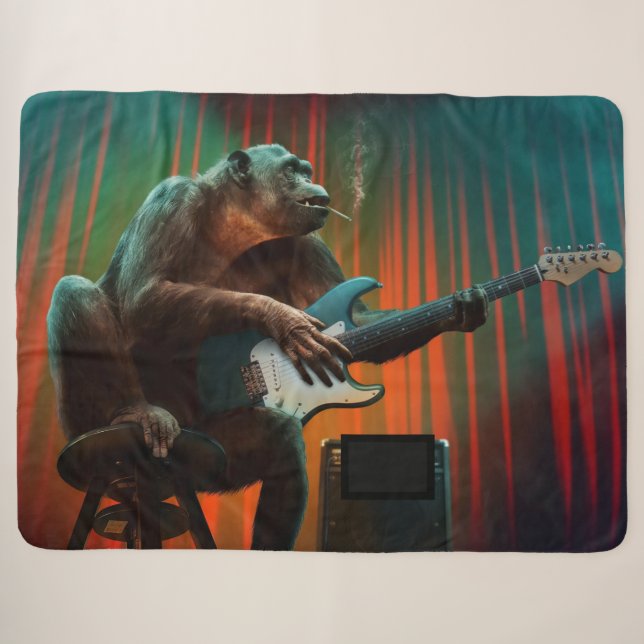 COUVERTURE SHERPA MONKEYING TOUT AUTOUR (Devant (Horizontal))