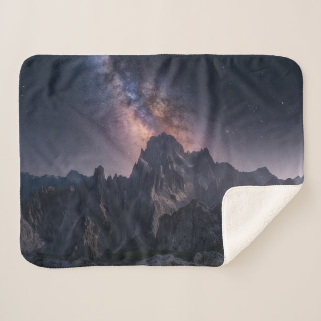 Couverture Sherpa Montagnes | Dolomites Mountains, Italie (Devant (Horizontal))
