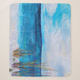 Couverture Sherpa Moonstudio - St. Andrew's Beach Sherpa Blanket