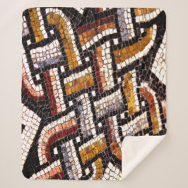 Couverture Sherpa mosaïque romaine